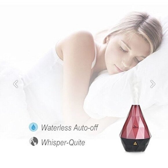 Euleven Ultrasonic Humidifier Aroma Diffuser Color Charging 6.5” - Picture 3 of 7